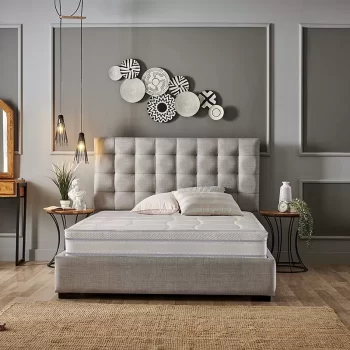 Ritzy Blue ágykeret fejtámlával