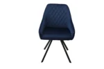 Forgó Étkezőszék-Kék Bársony