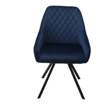 Forgó Étkezőszék-Kék Bársony