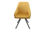 Forgó Étkezőszék-Sárga Bársony