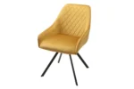 Forgó Étkezőszék-Sárga Bársony - Image 2