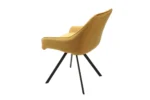 Forgó Étkezőszék-Sárga Bársony - Image 3