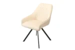 Paloma Étkezőszék-Bézs, Bársony - Image 2