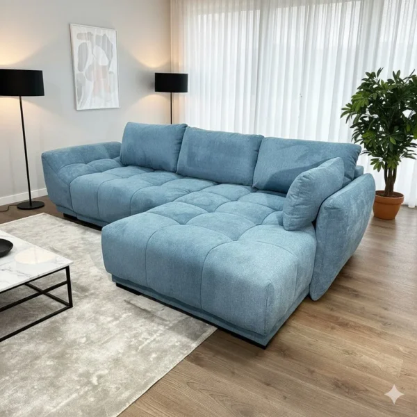 Cuuby Sarokkanapé Boston blue