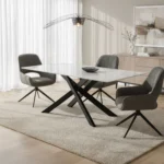 Paloma kerámialapos étkező asztal 160x90cm