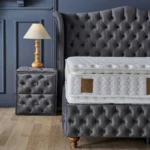 Gold ágykeret 160x200 ágynemütartós (Sb06) szürke - Image 2