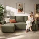 Ruben sarokgarnitúra 4 színben ágyazható/ ágyneműtartós - Image 6