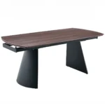 Cantoen kerámialapos asztal 180x90cm (80cm bővíthető) - Image 2