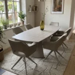 Venta kerámialapos asztal 180x90 cm (80 cm bővithető)