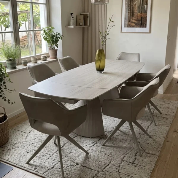 Venta kerámialapos asztal 180x90 cm (80 cm bővithető)