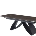 Cantona bővithető kerámialapos matt asztal 2 színben 180x90cm ( + 80cm ) - Image 4