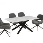 Paloma kerámialapos étkező asztal 160x90cm - Image 3