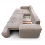 Senta sarokgarnitúra ágyazható, ágyneműtartós - Image 5