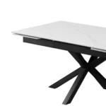 Matua bővíthető kerámialapos asztal 160x90 (80 cm bővíthető) - Image 6