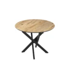 Atura bővíthető kerek étkezőasztal tölgy 95x95CM(+30CM) - Image 2