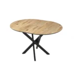 Atura bővíthető kerek étkezőasztal tölgy 95x95CM(+30CM) - Image 6
